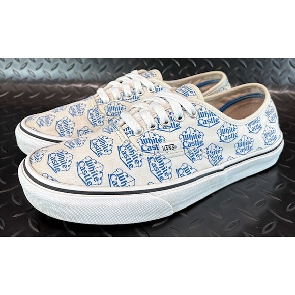 Vans Other - Vans X Supreme OTW White Castle TC6D Low Tops RARE Mens sneakers shoes size 8.5